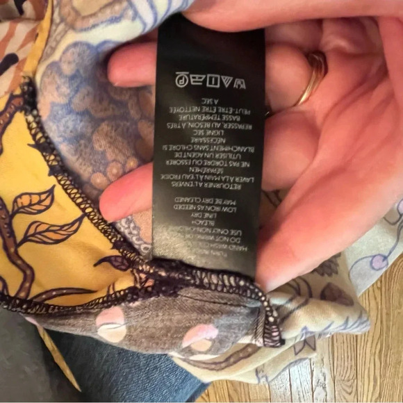 Maeve Anthropologie The Paz Button Down Long Sleeve Top Blouse Woman’s Size XS - Picture 7 of 11